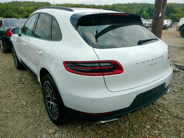 WP1AA2A57JLB14504 - 2018 PORSCHE MACAN WHITE photo 3