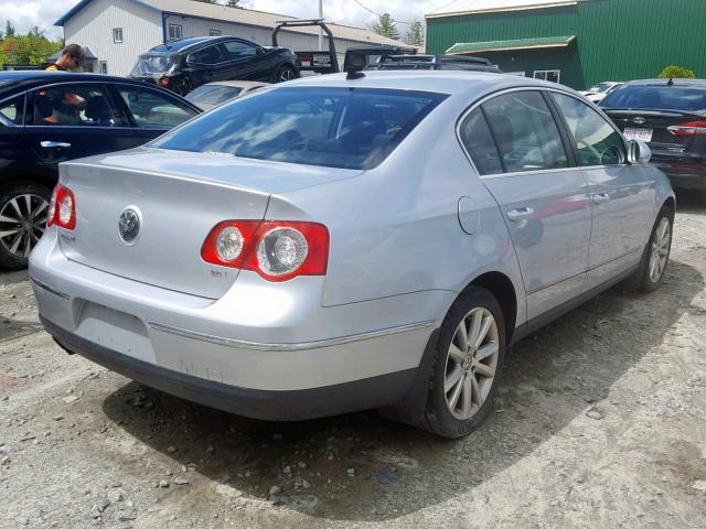 WVWJM7ANXAE169264 - 2010 VOLKSWAGEN PASSAT KOM SILVER photo 4