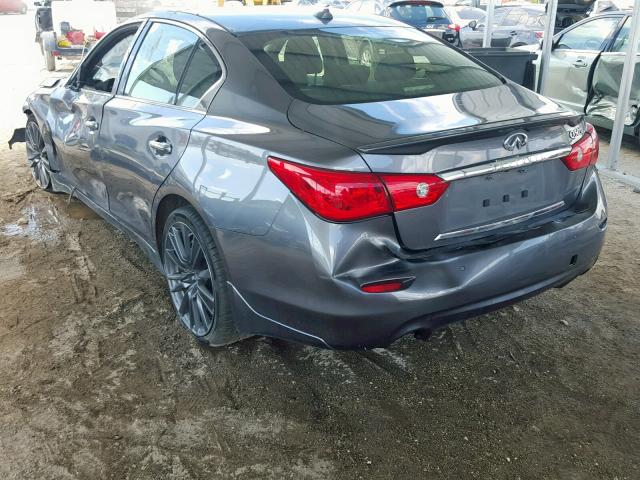 JN1FV7AP2GM420591 - 2016 INFINITI Q50 RED SP GRAY photo 3