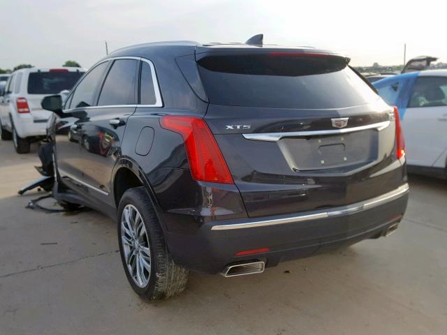 1GYKNCRS7HZ144047 - 2017 CADILLAC XT5 PREMIU CHARCOAL photo 3