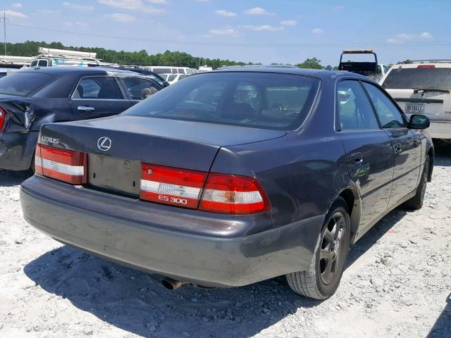 JT8BF28G7Y5078227 - 2000 LEXUS ES 300 GRAY photo 4