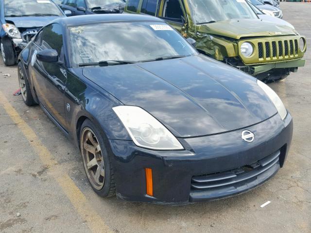 JN1AZ34D66M309307 - 2006 NISSAN 350Z COUPE BLACK photo 1