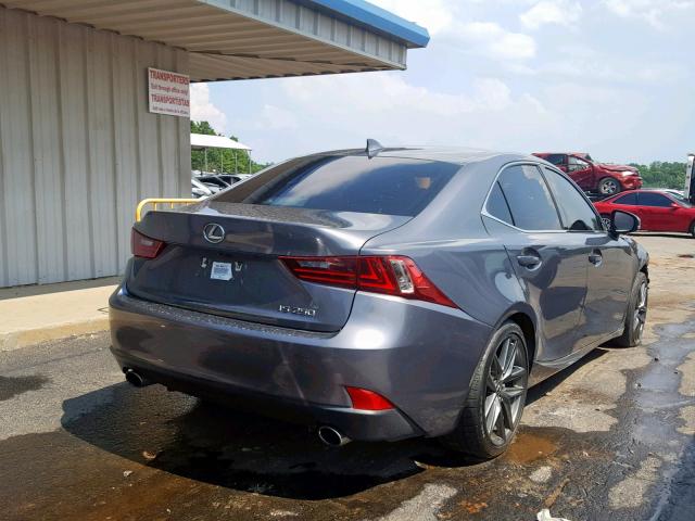 JTHBF1D27E5028833 - 2014 LEXUS IS 250 GRAY photo 4