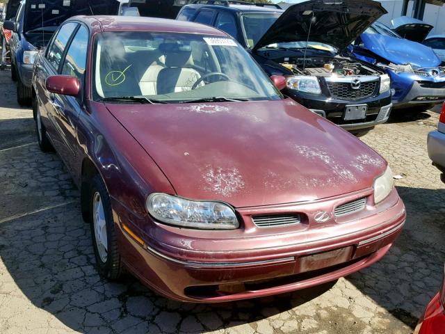 1G3NG52M9W6323872 - 1998 OLDSMOBILE CUTLASS GL BURGUNDY photo 1