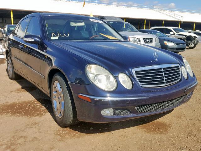 WDBUF65J43A216175 - 2003 MERCEDES-BENZ E 320 BLUE photo 1