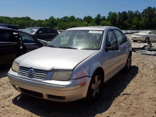 3VWSA29M0YM053326 - 2000 VOLKSWAGEN JETTA GLS SILVER photo 2