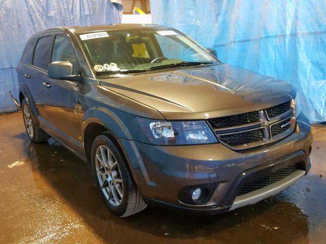 3C4PDCEG0JT439293 - 2018 DODGE JOURNEY GT GRAY photo 1