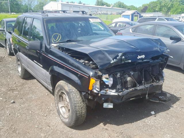 1J4GZ58S8TC341702 - 1996 JEEP GRAND CHER BLACK photo 1