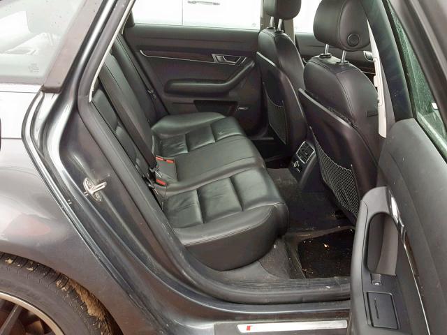 WAUEH74FX7N024547 - 2007 AUDI A6 S-LINE GRAY photo 6