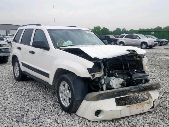 1J4GR48K46C249694 - 2006 JEEP GRAND CHER WHITE photo 1