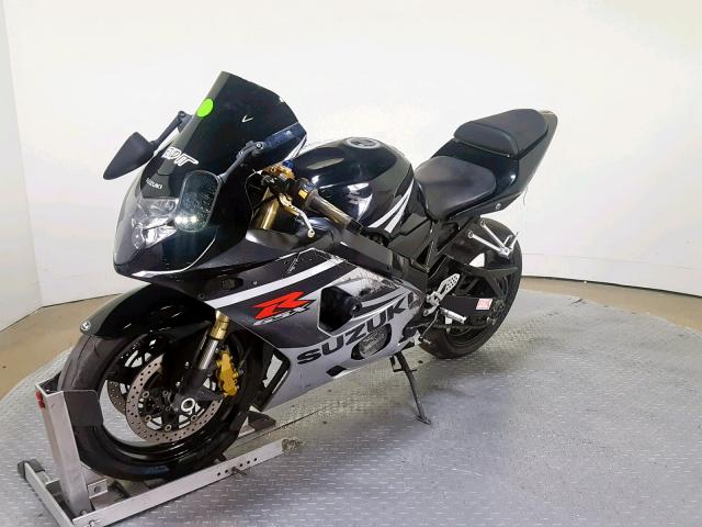 JS1GN7CA952101895 - 2005 SUZUKI GSX-R600 K BLACK photo 4