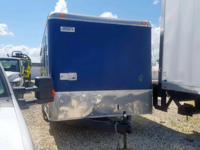 1S986X1659M982019 - 2009 UTILITY TRAILER BLUE photo 1