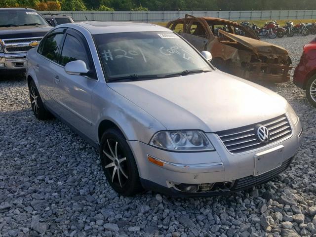 WVWPD63BX4E287276 - 2004 VOLKSWAGEN PASSAT GLS SILVER photo 1