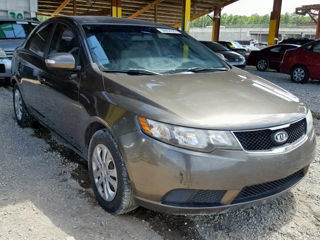 KNAFU4A27A5824567 - 2010 KIA FORTE EX BROWN photo 1