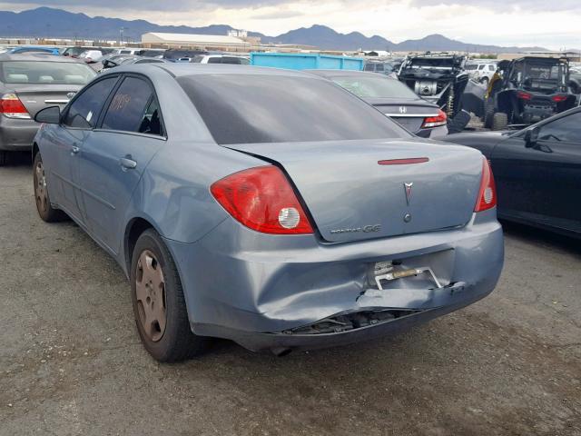 1G2ZF58B574110204 - 2007 PONTIAC G6 VALUE L SILVER photo 3