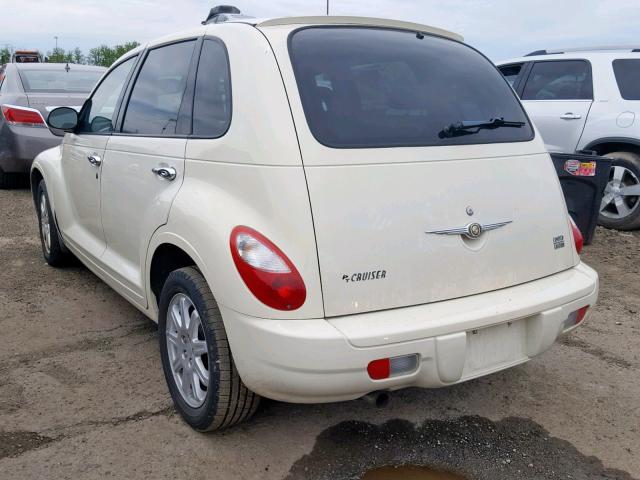 3A8FY68B57T609148 - 2007 CHRYSLER PT CRUISER WHITE photo 3