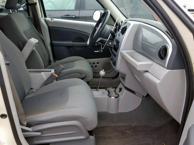 3A8FY68B57T609148 - 2007 CHRYSLER PT CRUISER WHITE photo 5