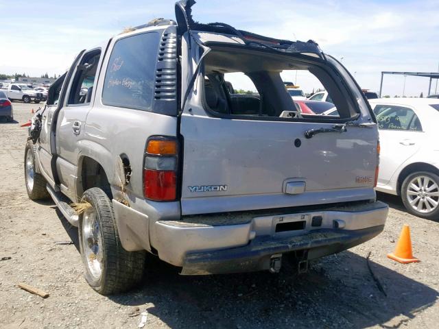 1GKEK63U05J163755 - 2005 GMC YUKON DENA BEIGE photo 3