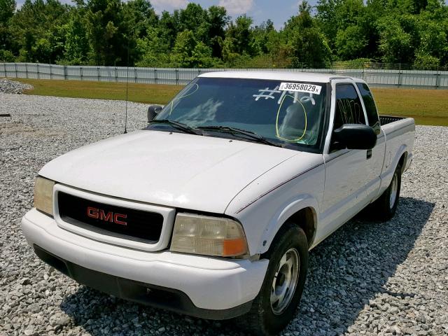 1GTCS19W9Y8241704 - 2000 GMC SONOMA WHITE photo 2