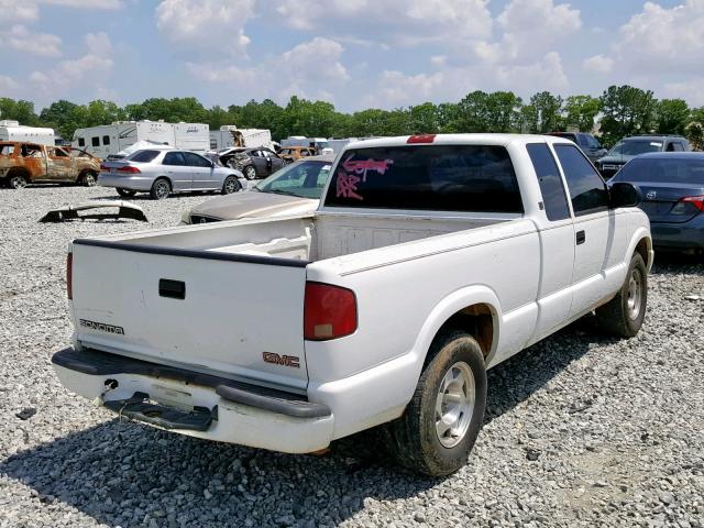 1GTCS19W9Y8241704 - 2000 GMC SONOMA WHITE photo 4