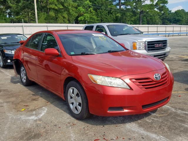 4T1BE46K57U054323 - 2007 TOYOTA CAMRY NEW RED photo 1