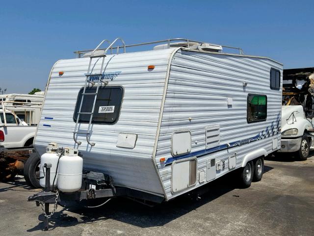 1W9FB22251C114643 - 2001 WKED TOY HAULER WHITE photo 2