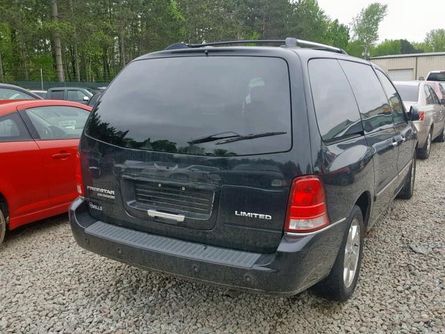 2FMDA58267BA13776 - 2007 FORD FREESTAR L BLACK photo 4