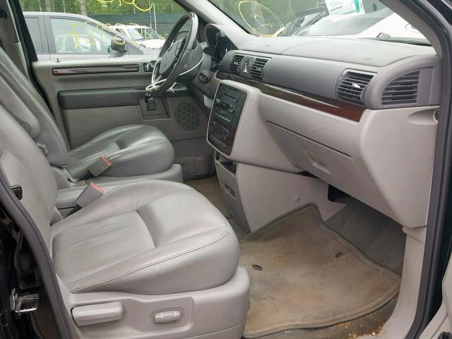 2FMDA58267BA13776 - 2007 FORD FREESTAR L BLACK photo 5