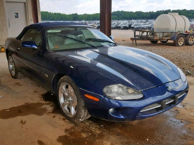 SAJGX2044XC038172 - 1999 JAGUAR XK8 BLUE photo 1