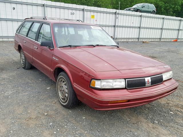 1G3AJ85M9R6375925 - 1994 OLDSMOBILE CUTLASS CR RED photo 1