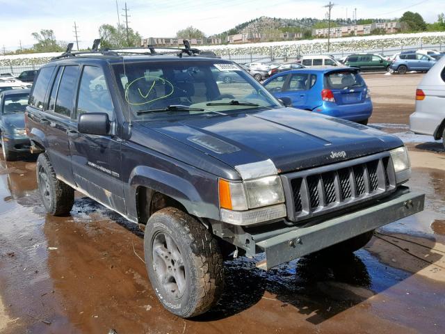 1J4GZ88Z4WC300888 - 1998 JEEP GRAND CHER CHARCOAL photo 1