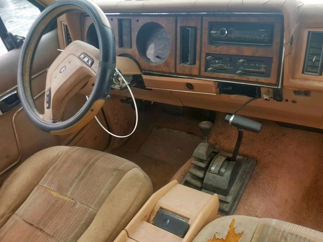 1FMCU14S2FUB22066 - 1985 FORD BRONCO II BEIGE photo 9