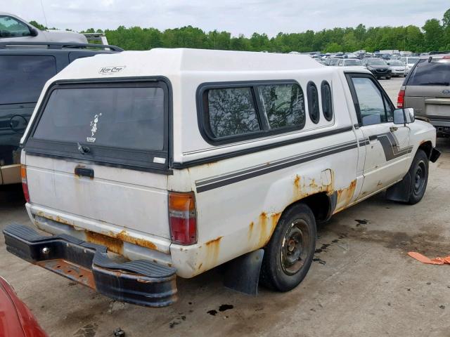 JT4RN50S2F0096908 - 1985 TOYOTA PICKUP 1/2 WHITE photo 4