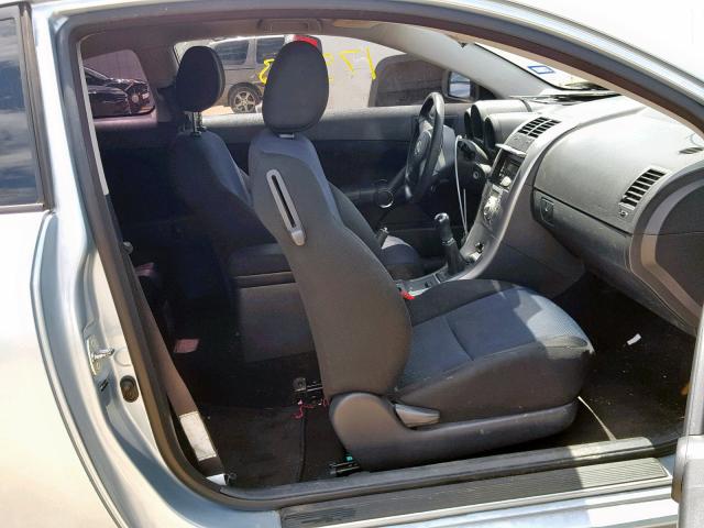JTKDE177850047496 - 2005 TOYOTA SCION TC ლურჯი ფოტო 5