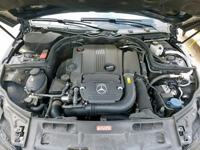 WDDGF4HB0DR283033 - 2013 MERCEDES-BENZ C 250 BLUE photo 7