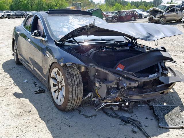 5YJSA1E20GF129843 - 2016 TESLA MODEL S Արծաթագույն լուսանկար 1