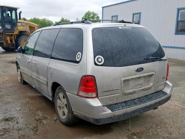 2FMZA57685BA58113 - 2005 FORD FREESTAR S GRAY photo 3