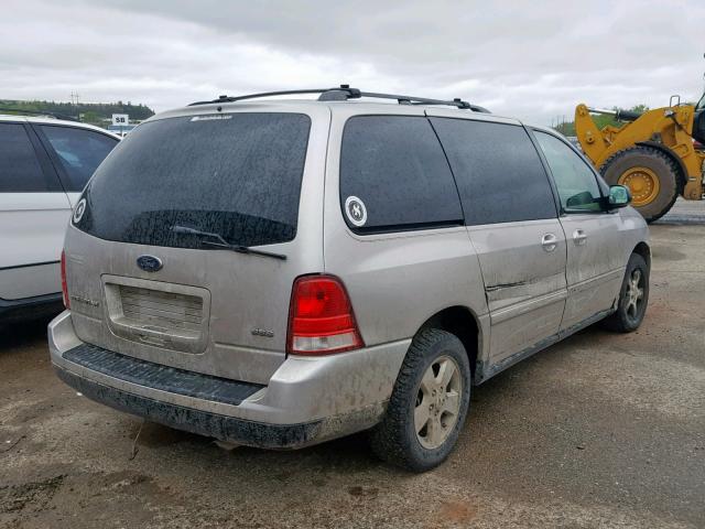 2FMZA57685BA58113 - 2005 FORD FREESTAR S GRAY photo 4