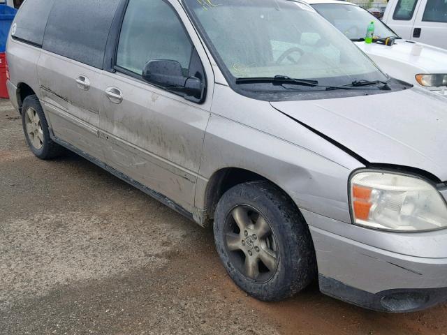 2FMZA57685BA58113 - 2005 FORD FREESTAR S GRAY photo 9