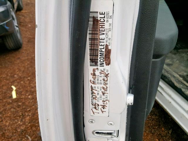 3C6LD4AT1CG212219 - 2012 DODGE RAM 2500 S თეთრი ფოტო 10