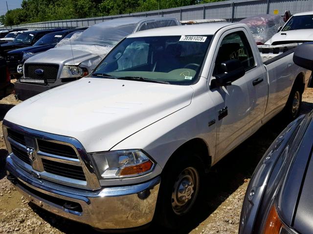 3C6LD4AT1CG212219 - 2012 DODGE RAM 2500 S თეთრი ფოტო 2