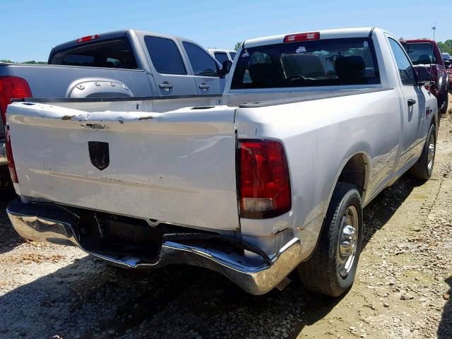 3C6LD4AT1CG212219 - 2012 DODGE RAM 2500 S თეთრი ფოტო 4