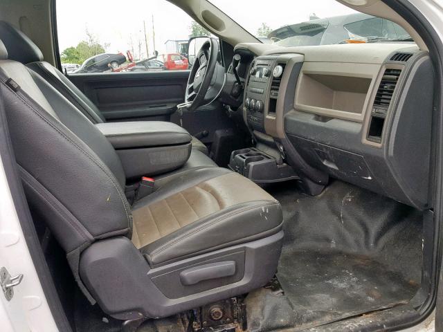 3C6LD4AT1CG212219 - 2012 DODGE RAM 2500 S თეთრი ფოტო 5