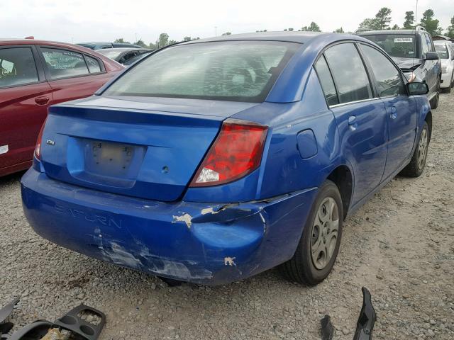 1G8AJ52F34Z223600 - 2004 SATURN ION LEVEL BLUE photo 4