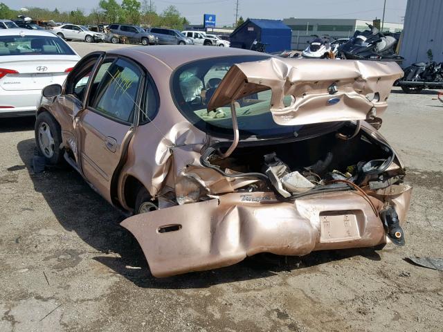 1FALP52U0VG161622 - 1997 FORD TAURUS GL BEIGE photo 3