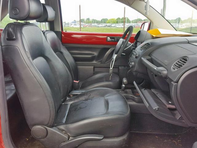 3VWRR31C86M425010 - 2006 VOLKSWAGEN NEW BEETLE Qırmızı foto 5