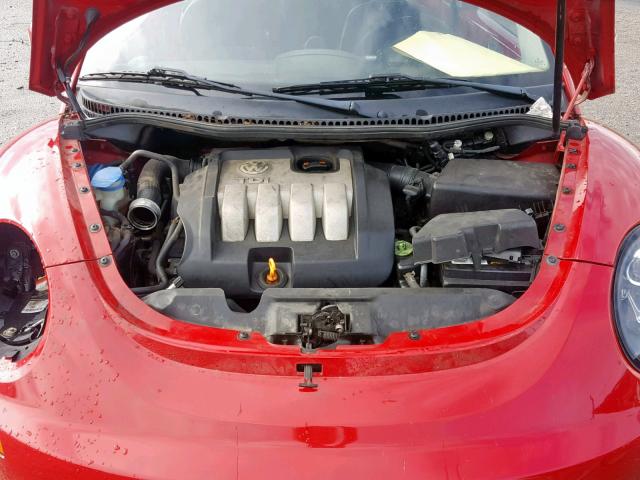 3VWRR31C86M425010 - 2006 VOLKSWAGEN NEW BEETLE Qırmızı foto 7