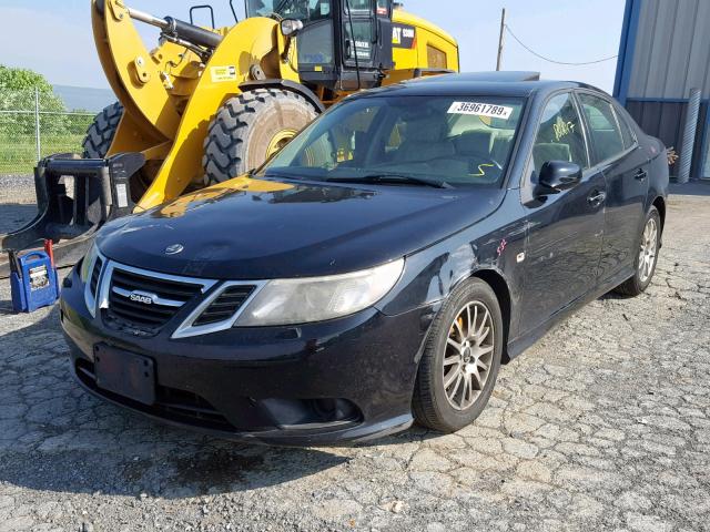 YS3FB49Y881138761 - 2008 SAAB 9-3 2.0T BLACK photo 2