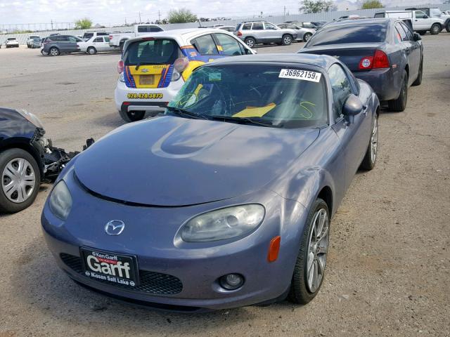 JM1NC25F060109220 - 2006 MAZDA MX-5 MIATA GRAY photo 2