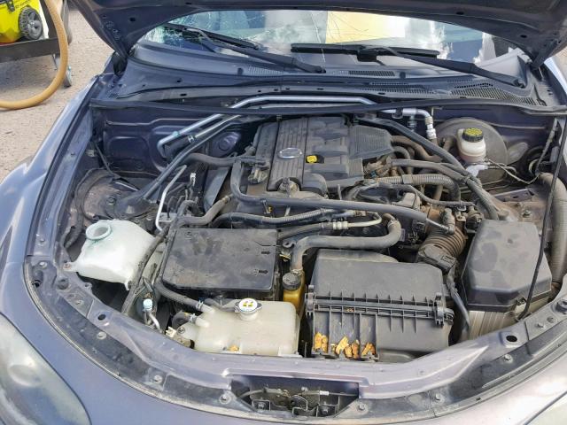 JM1NC25F060109220 - 2006 MAZDA MX-5 MIATA GRAY photo 7